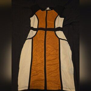 Elegant Colorblock Dress